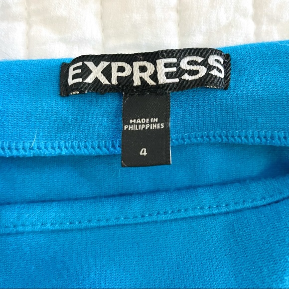 Express Skirts 32 Express Sky Blue Pencil Skirt Poshmark